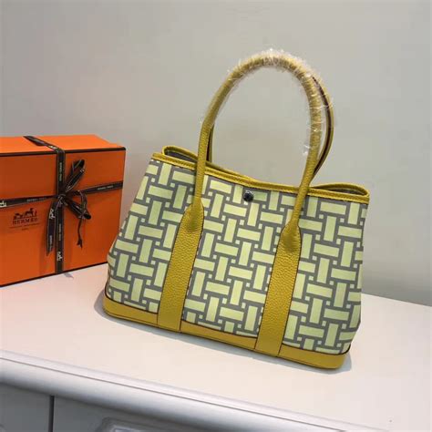 hermes garden party yellow|hermes garden party authentication.